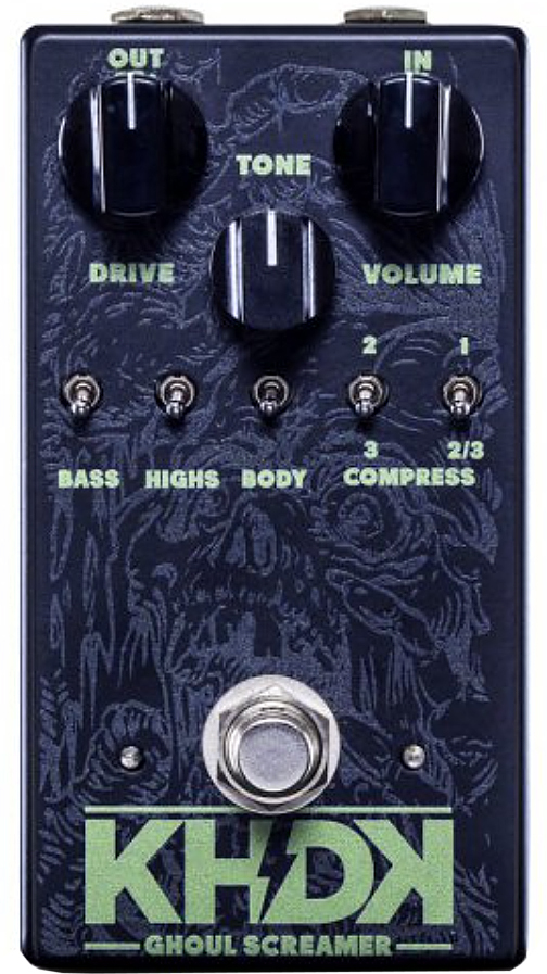 Khdk Ghoul Screamer Overdrive - Overdrive, distortion & fuzz effect pedal - Main picture