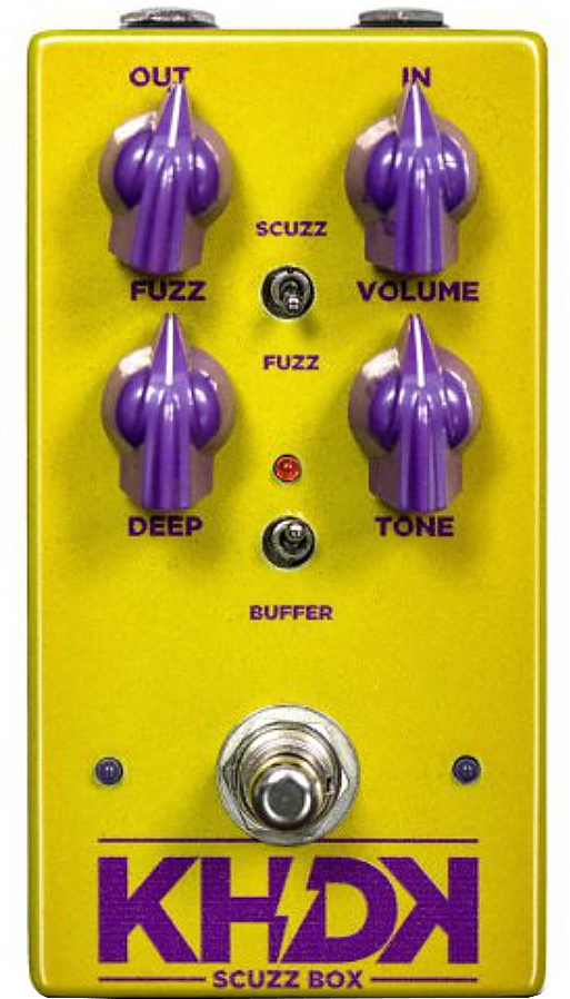 Khdk Scuzz Box Fuzz - Overdrive, distortion & fuzz effect pedal - Main picture