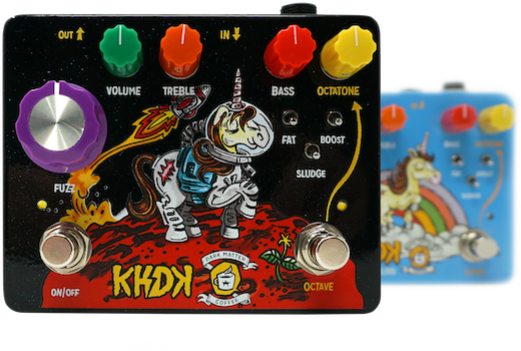 Khdk Unicorn Blood Ii - Overdrive, distortion & fuzz effect pedal - Main picture