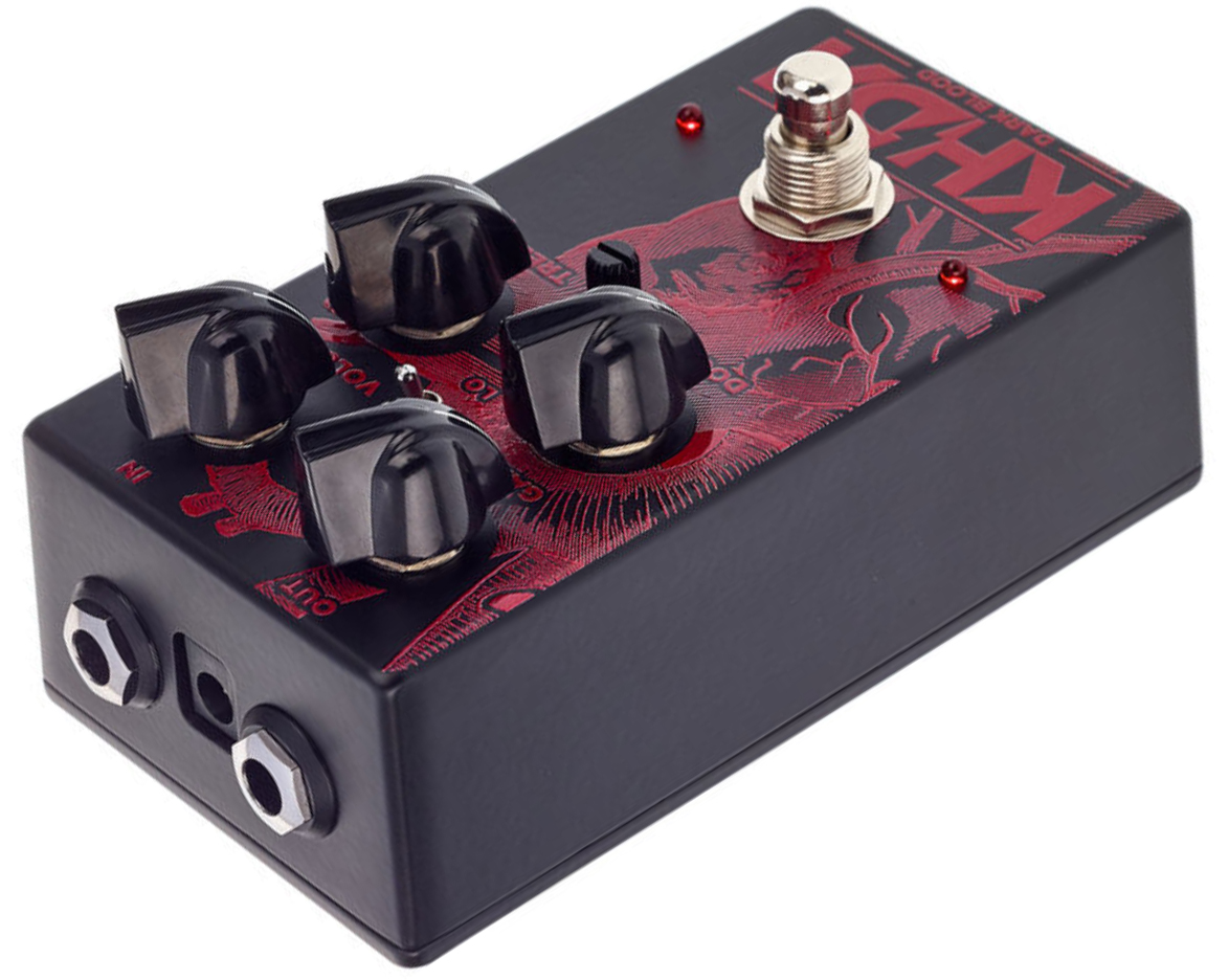 Khdk Dark Blood Distortion - Overdrive, distortion & fuzz effect pedal - Variation 2