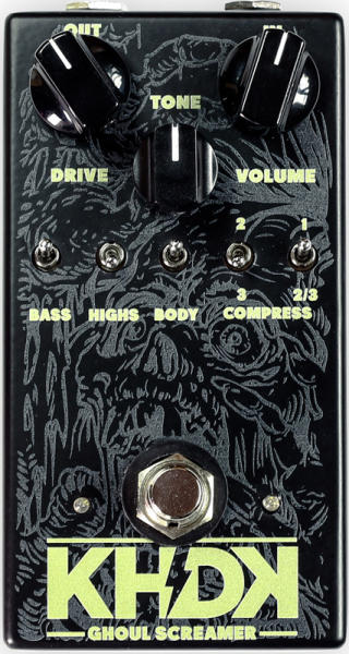 Khdk Ghoul Screamer Overdrive - Overdrive, distortion & fuzz effect pedal - Variation 1