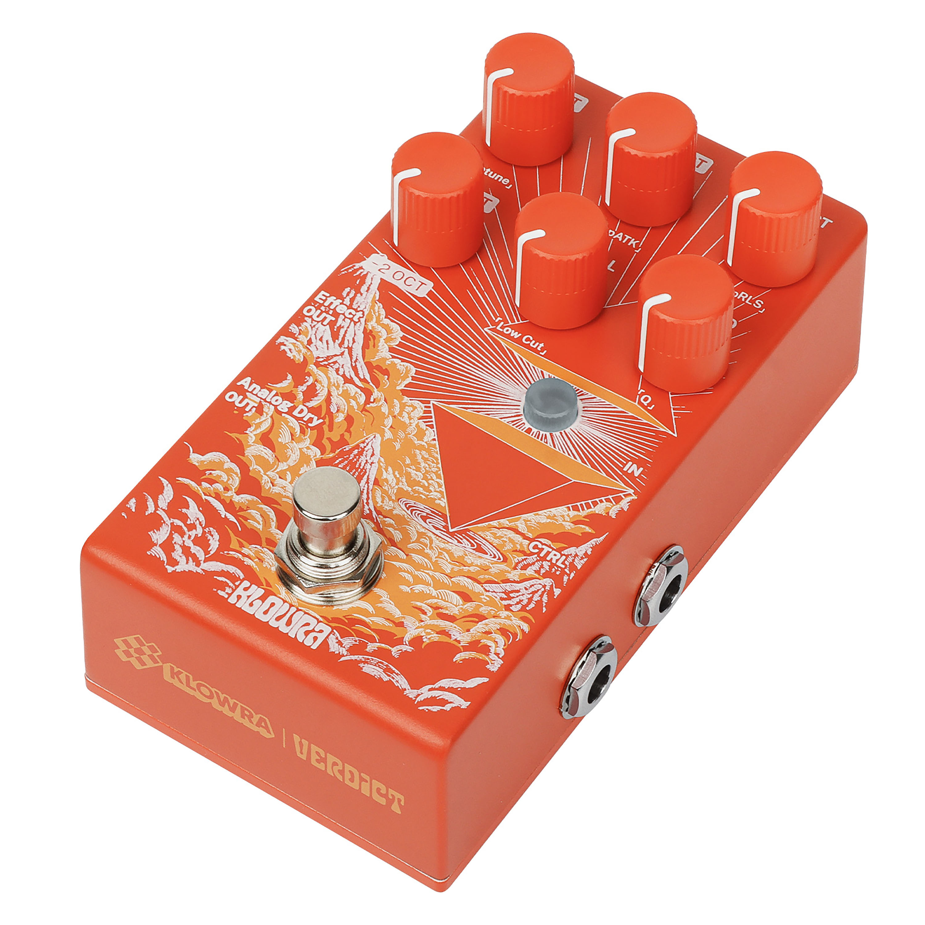 Klowra Kbs-06 Verdict Polyphonic Octaver - Guitar Synthesizer - Variation 1