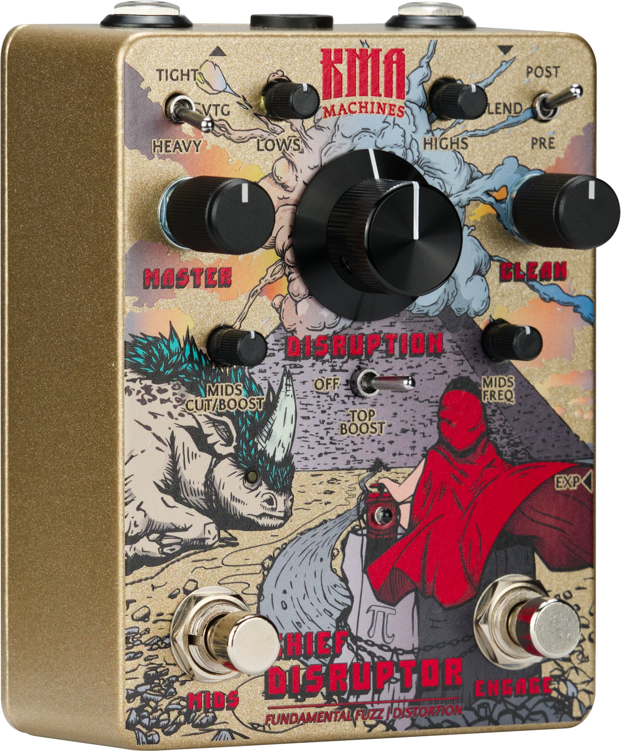 Kma Chief Disruptor - Overdrive, distortion & fuzz effect pedal - Variation 1