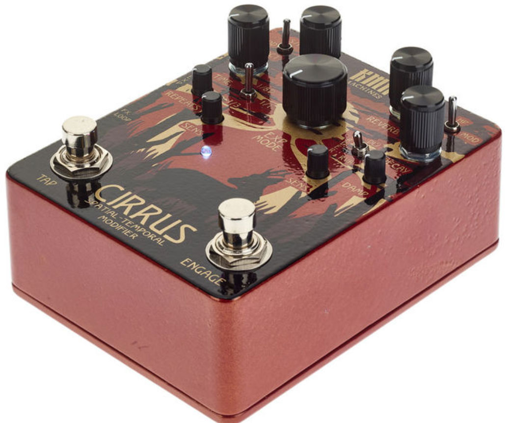 Kma Cirrus Delay Reverb - Reverb, delay & echo effect pedal - Variation 1