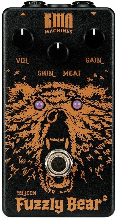 Kma Fuzzly Bear 2 Silicium Fuzz - Overdrive, distortion & fuzz effect pedal - Main picture