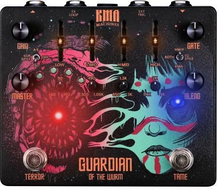 Kma Guardian Of The Wurm Distortion - Overdrive, distortion & fuzz effect pedal - Main picture