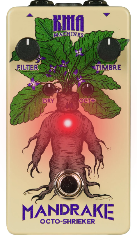 Kma Mandrake Octo-shrieker - Overdrive, distortion & fuzz effect pedal - Main picture