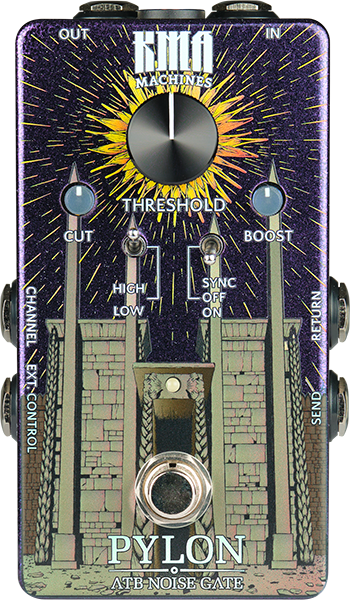 Kma Pylon Noise Gate - Compressor, sustain & noise gate effect pedal - Main picture