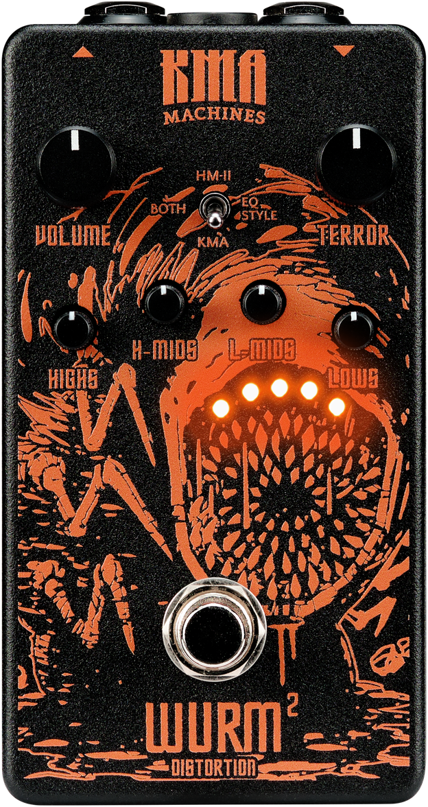 Kma Wurm 2 - Overdrive, distortion & fuzz effect pedal - Main picture