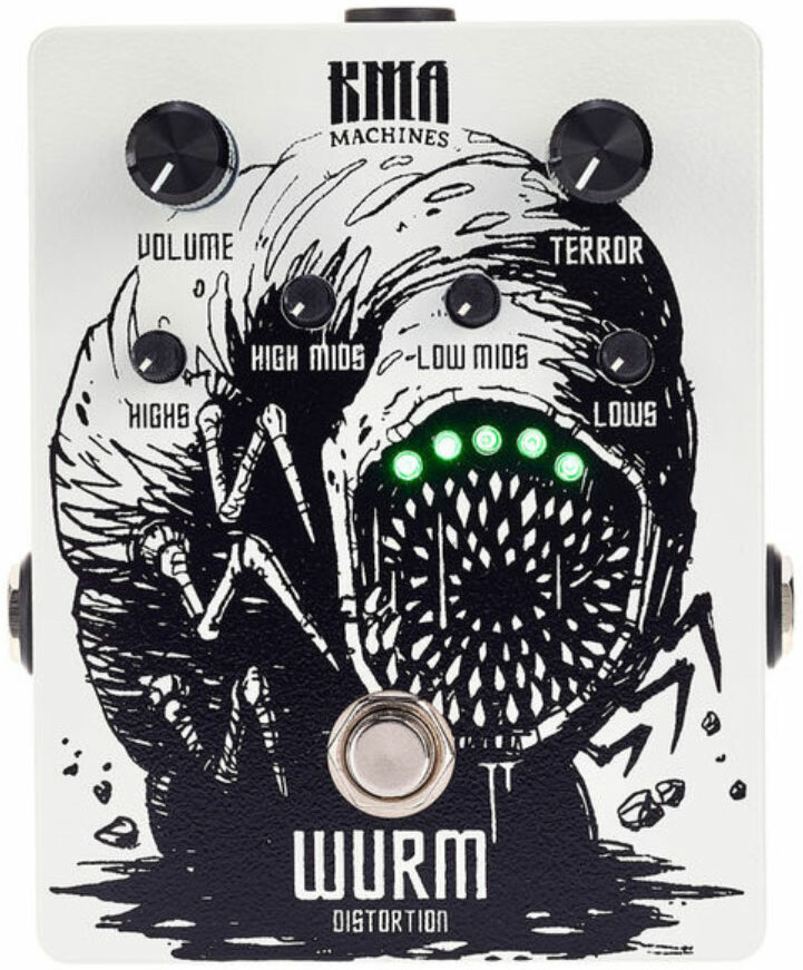 Kma Wurm Distortion - Overdrive, distortion & fuzz effect pedal - Main picture