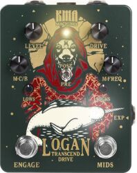 Overdrive, distortion & fuzz effect pedal Kma LOGAN DRIVE