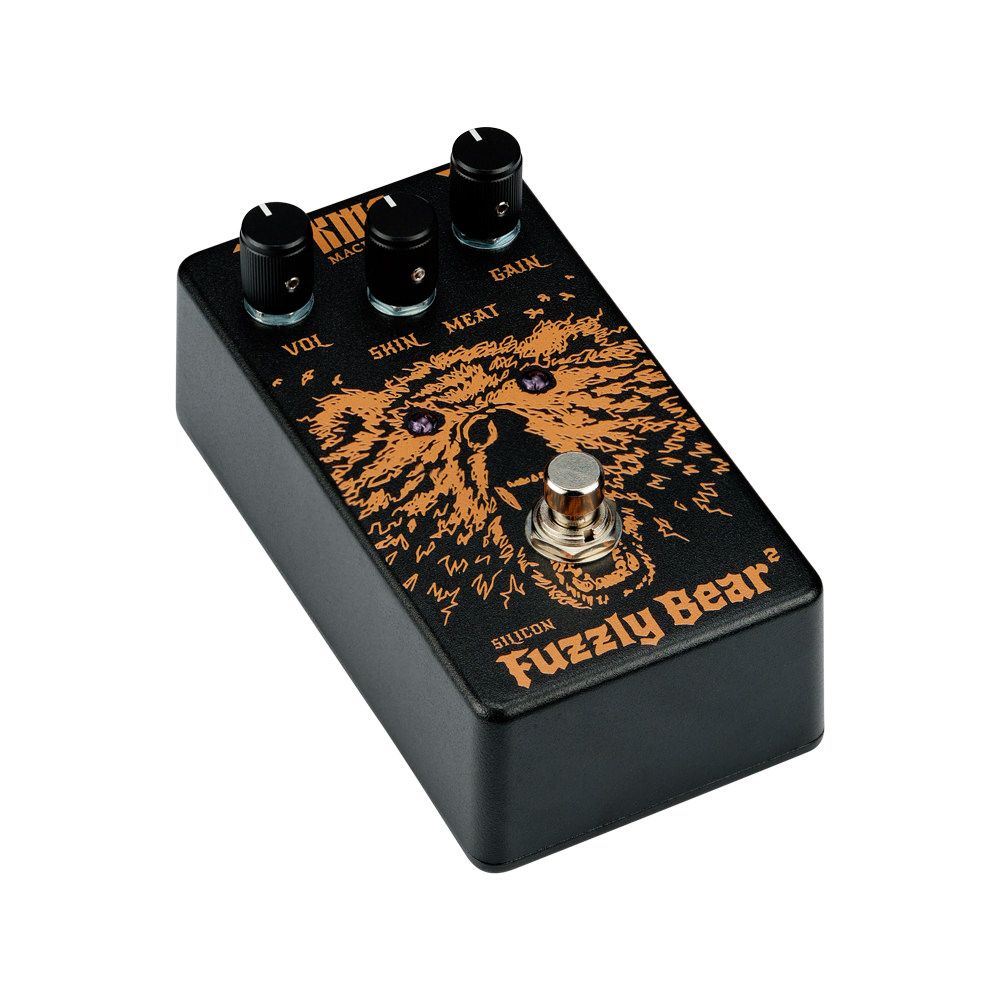 Kma Fuzzly Bear 2 Silicium Fuzz - Overdrive, distortion & fuzz effect pedal - Variation 1