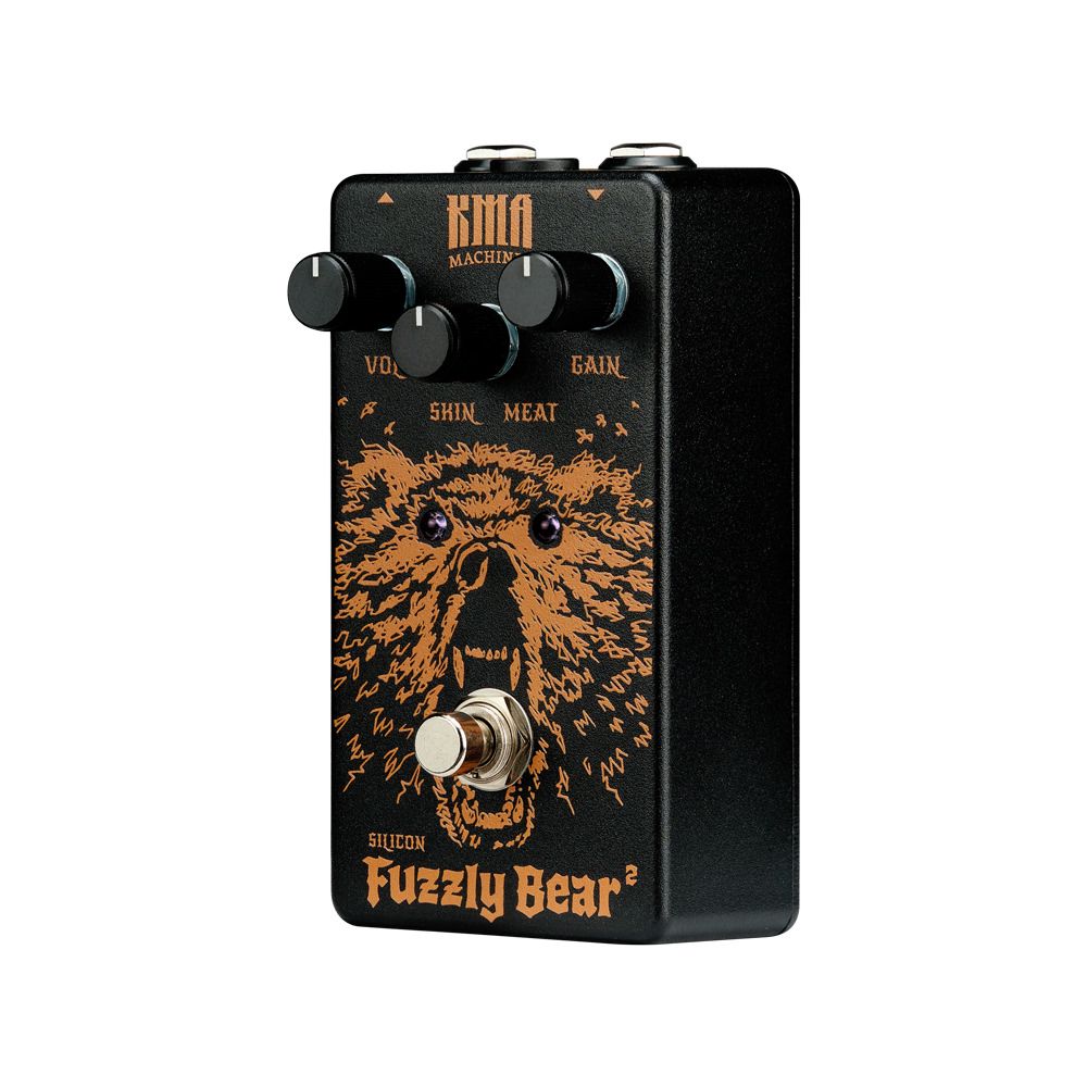Kma Fuzzly Bear 2 Silicium Fuzz - Overdrive, distortion & fuzz effect pedal - Variation 2