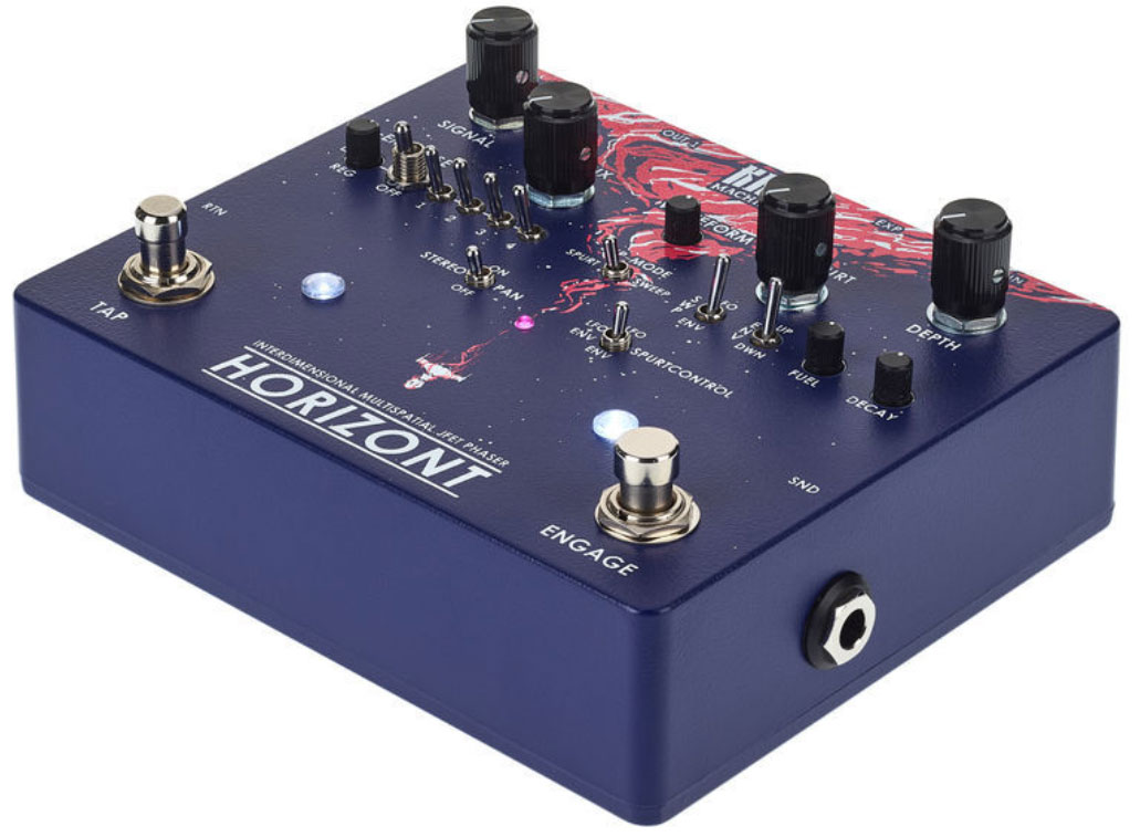 Kma Horizont Stereo 4-stage Phaser - Modulation, chorus, flanger, phaser & tremolo effect pedal - Variation 1