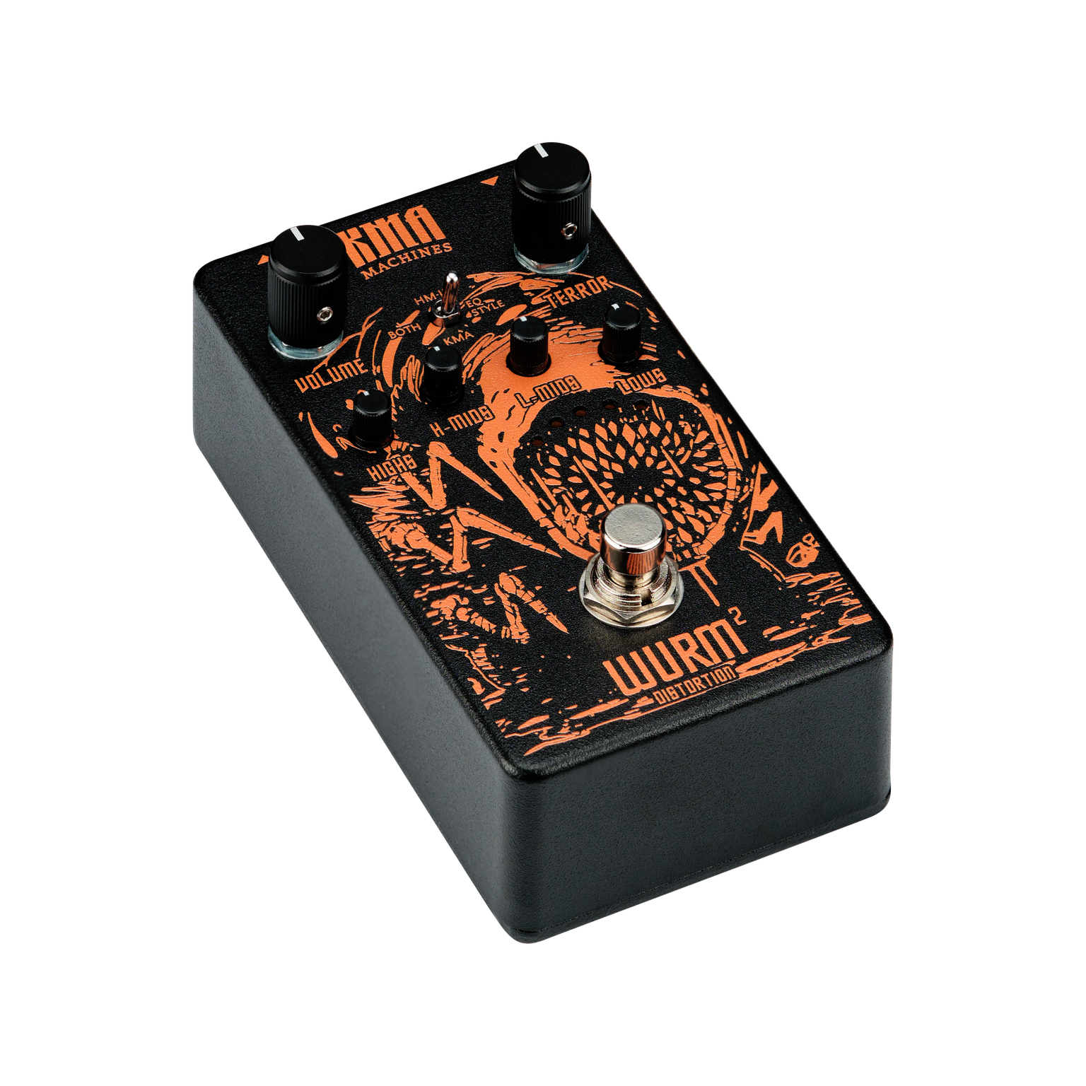Kma Wurm 2 - Overdrive, distortion & fuzz effect pedal - Variation 2