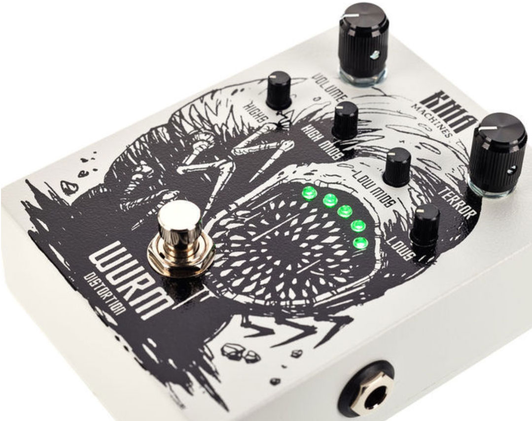 Kma Wurm Distortion - Overdrive, distortion & fuzz effect pedal - Variation 1
