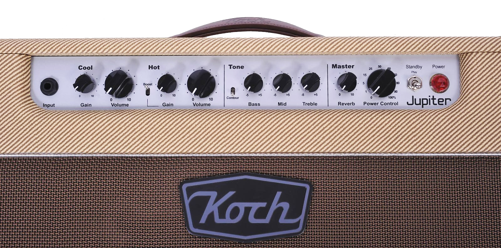 Koch Jupiter 45 Combo 45w 1x12 Tweed - Electric guitar combo amp - Variation 4