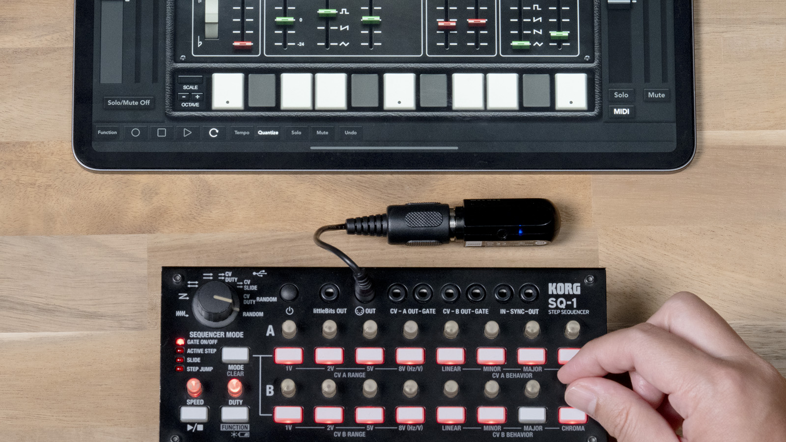 Korg Bm-1 Interface Midi Bluetooth - Power supply - Variation 4