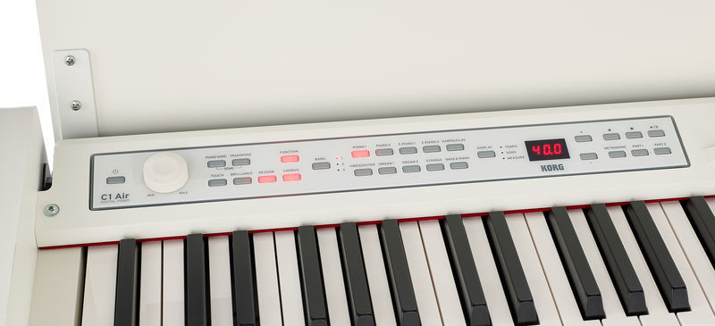 Korg C1 Air - White - Digital piano with stand - Variation 2