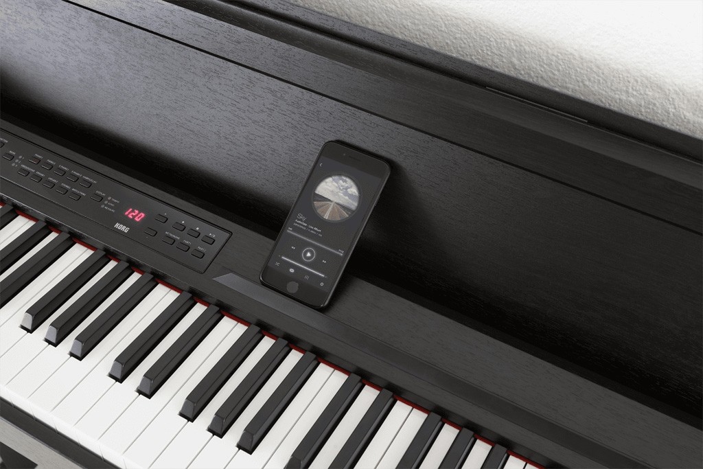 Korg C1 Air - Black - Digital piano with stand - Variation 3