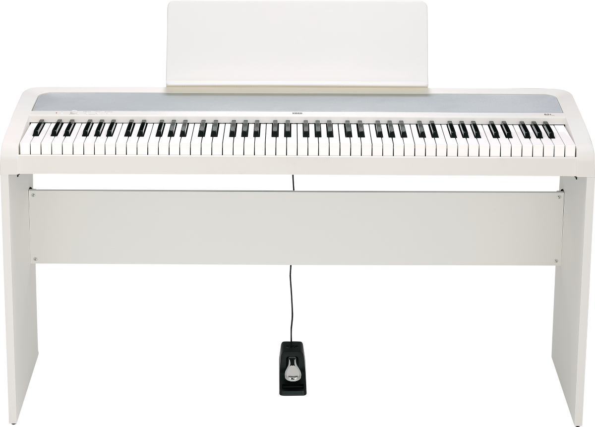 Korg B2+ Sp Blanc - Digital piano with stand - Main picture