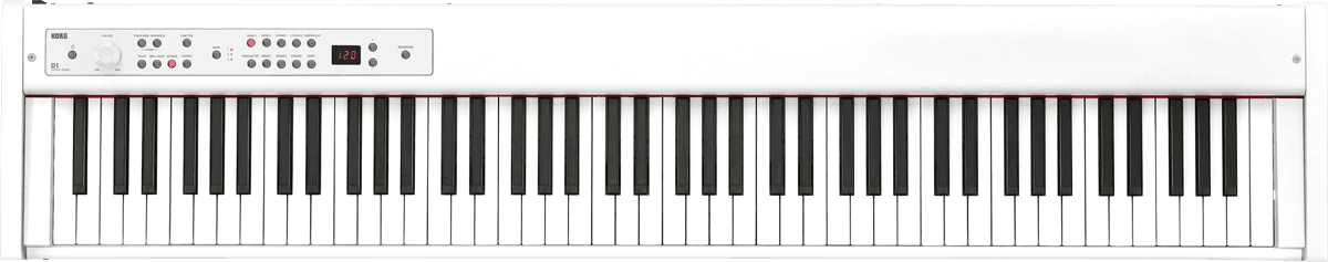 Korg D1 White - Portable digital piano - Main picture