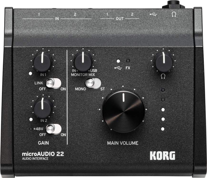 Korg Microaudio 22 - USB audio interface - Main picture