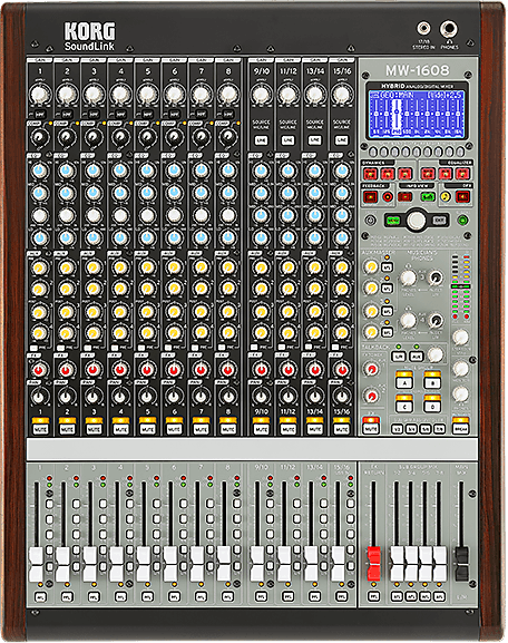 Korg Mw 1608 - Analog mixing desk - Main picture