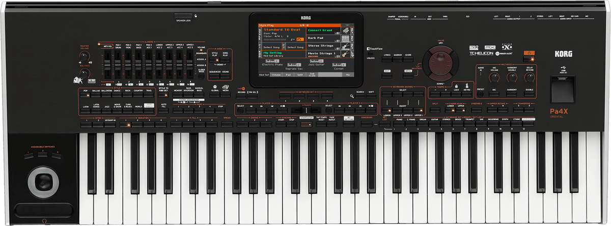 Korg Pa4xor-61 Oriental - Entertainer Keyboard - Main picture