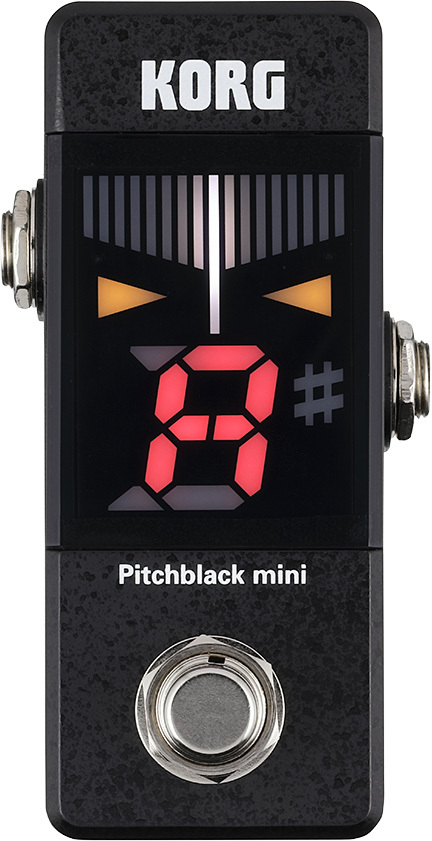 Korg Pitchblack Mini Pedal Tuner Black - Pedal Tuner - Main picture