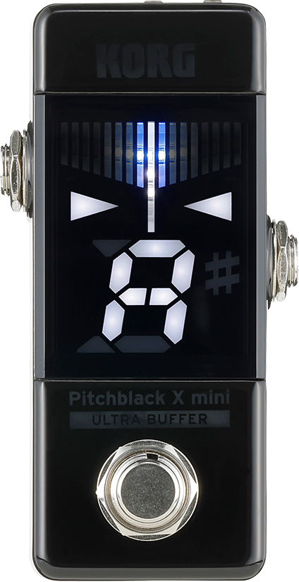 Korg Pitchblack X Mini Chromatic Pedal Tuner - Pedal Tuner - Main picture