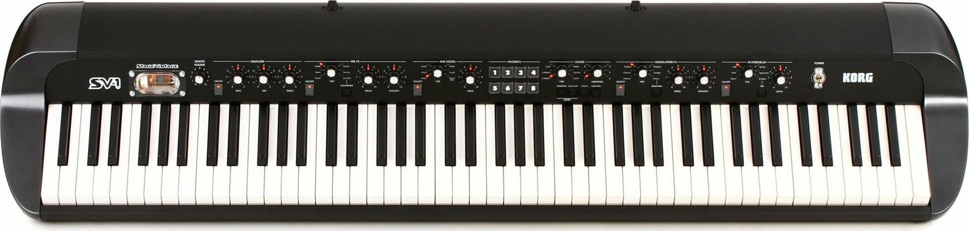 Korg Sv1 88 Bk Expo - Black - Stage keyboard - Main picture
