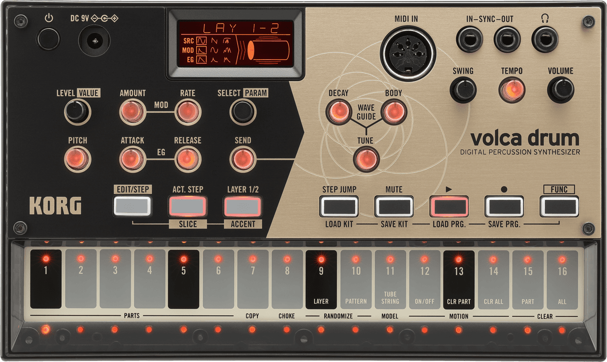 Korg Volca Drum - Drum machine - Main picture