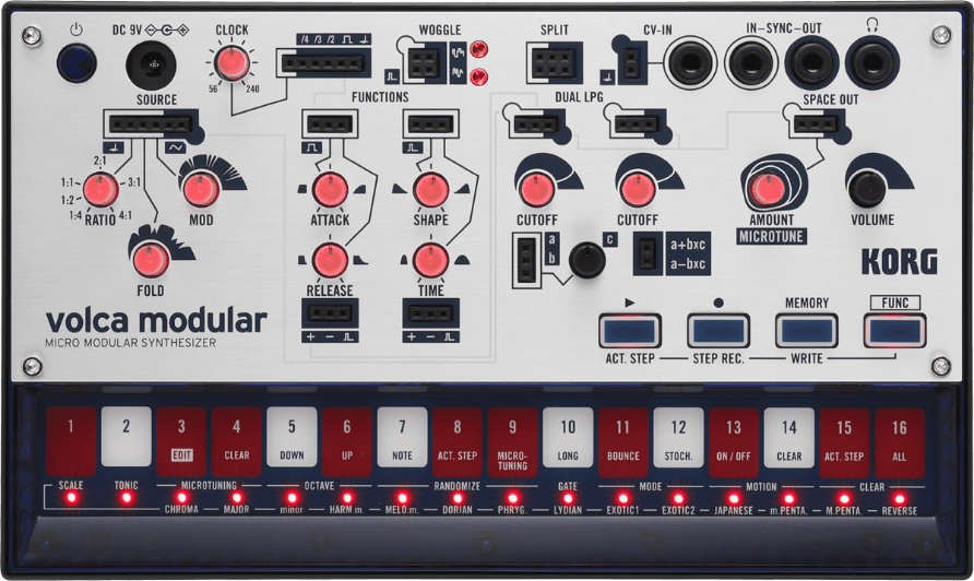 Korg RACK VOLCA POUR 4 PCS (2 X 2)