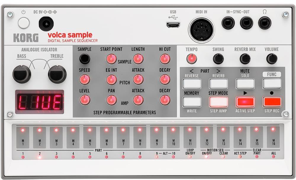 Sampler Korg Volca Sample 2