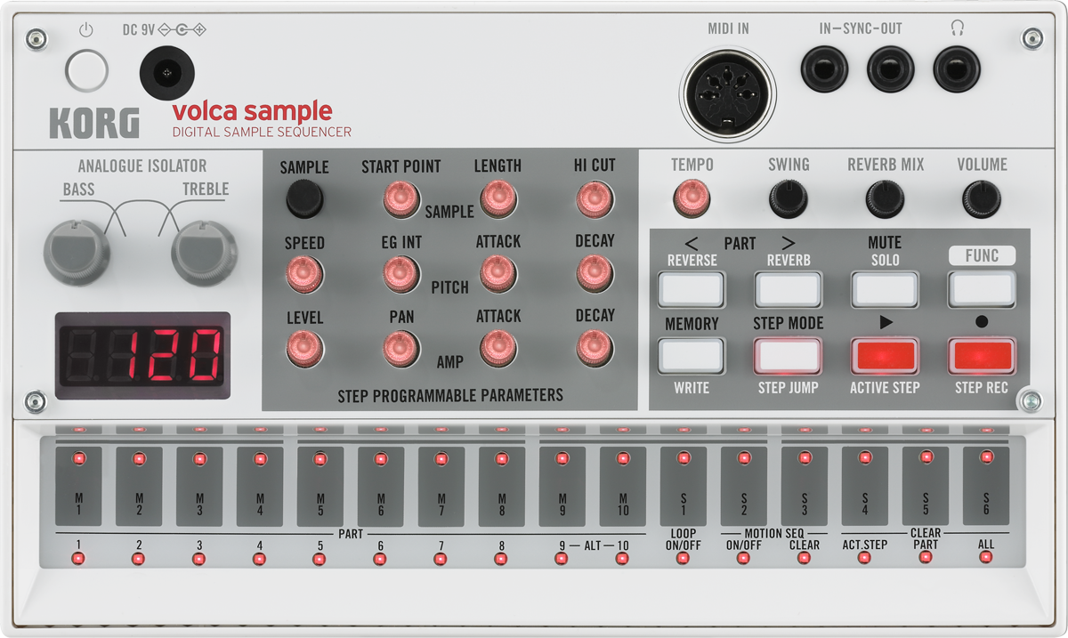 Korg Volca Sample - Sampler - Main picture