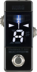 Pedal tuner Korg Pitchblack X Mini Chromatic Pedal Tuner