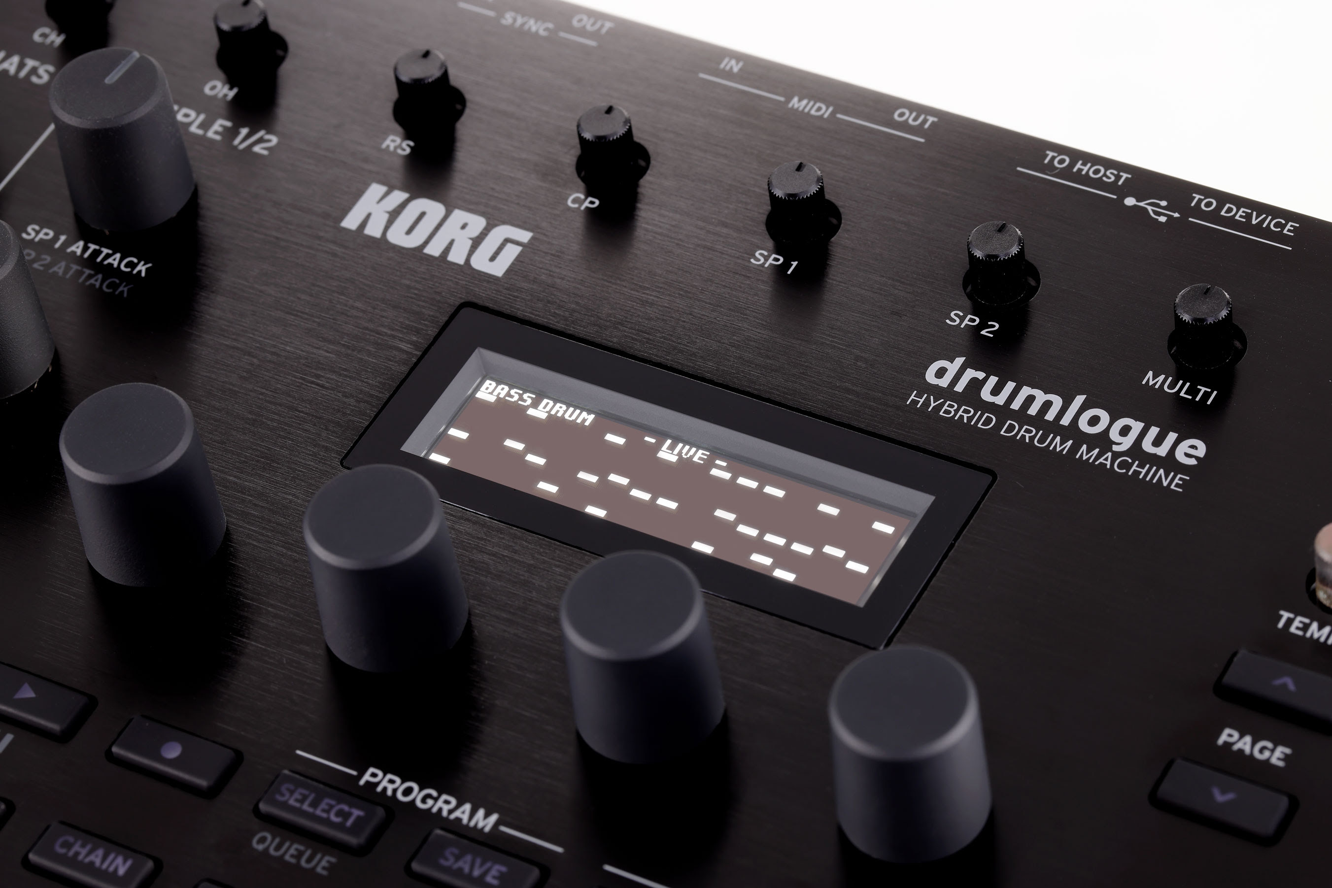 Korg Drumlogue - Drum machine - Variation 1