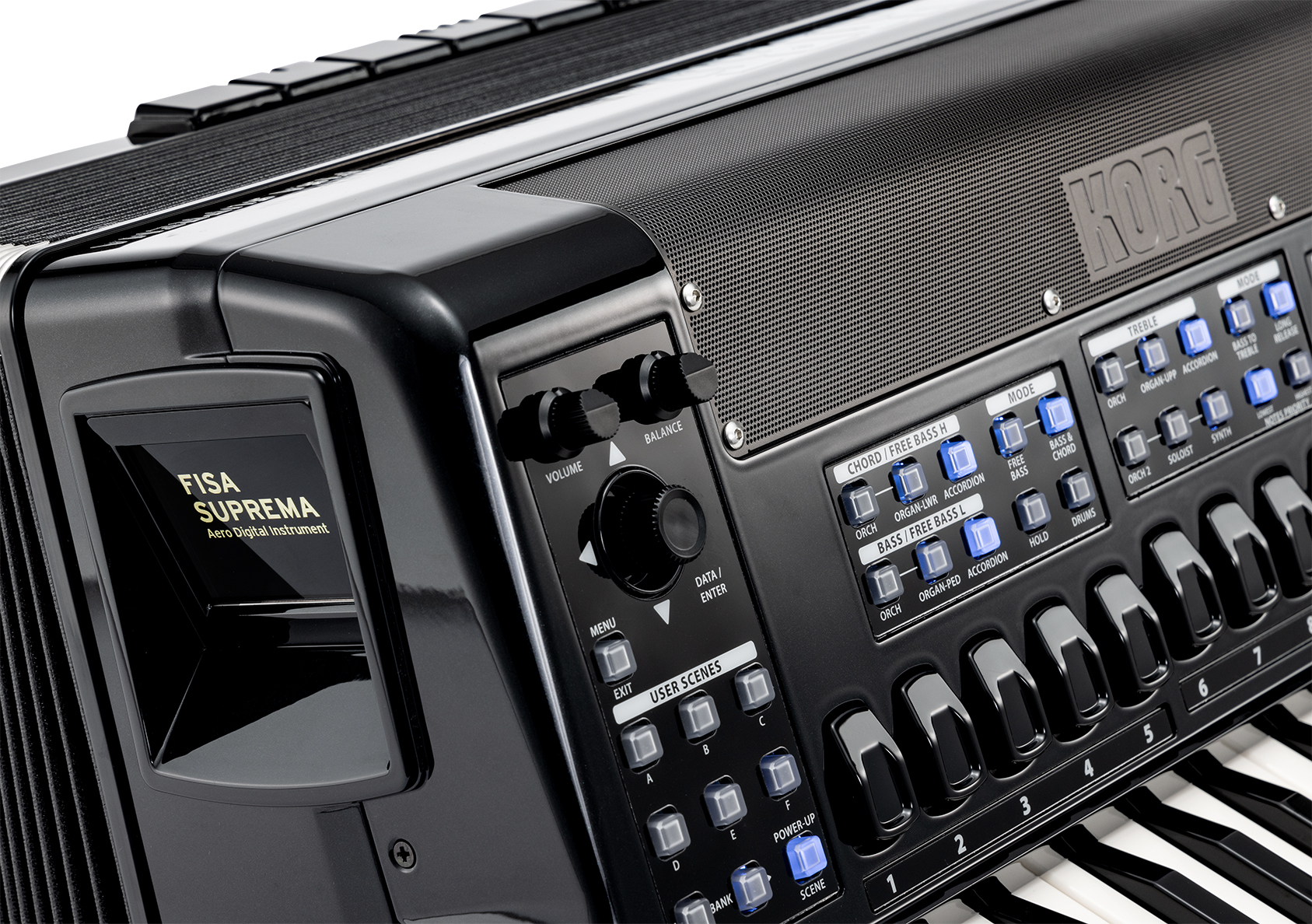 Korg Fisa Suprema Clavier Piano - Digital Accordion - Variation 7