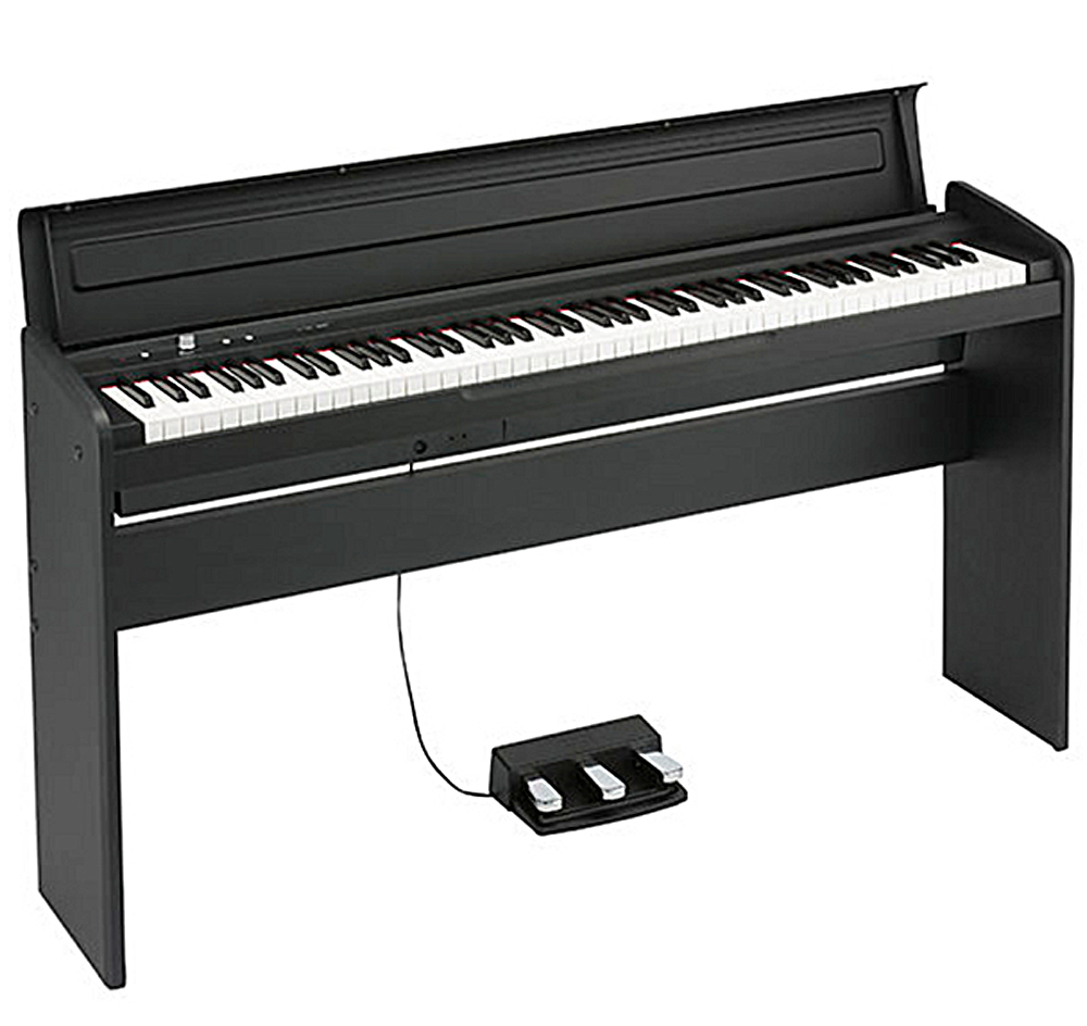 Korg Lp-180-bk - Black - Digital piano with stand - Variation 1