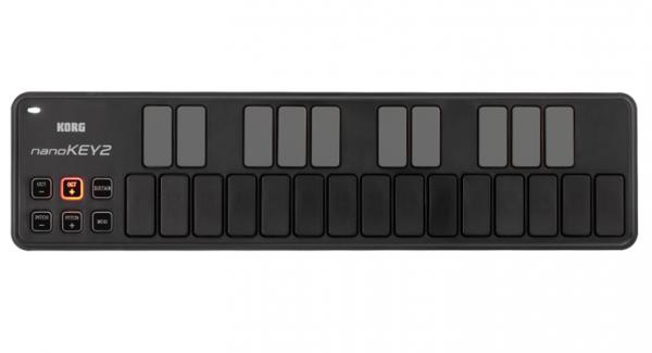 Controller-keyboard Korg NanoKey 2 Black