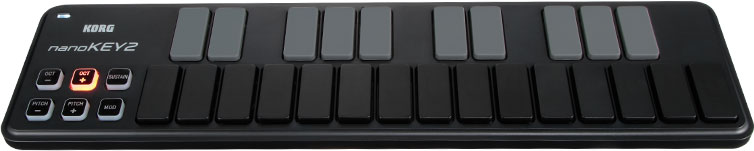 Korg Nano Key2 Bk - Controller-Keyboard - Variation 1
