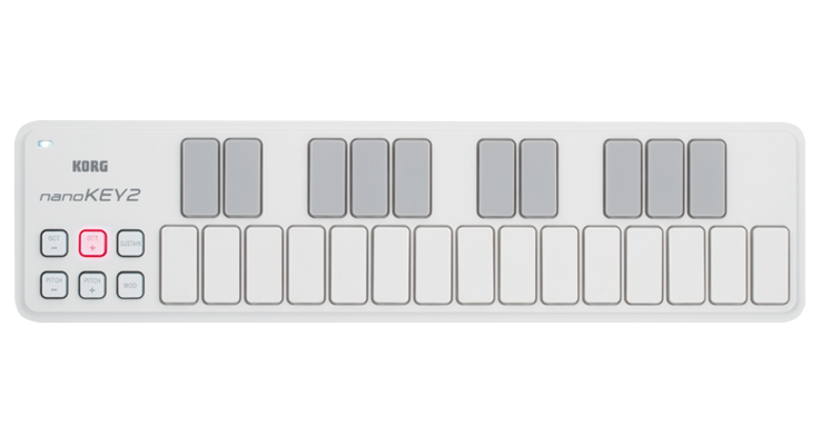 Korg Nano Key2 Wh - Controller-Keyboard - Variation 2