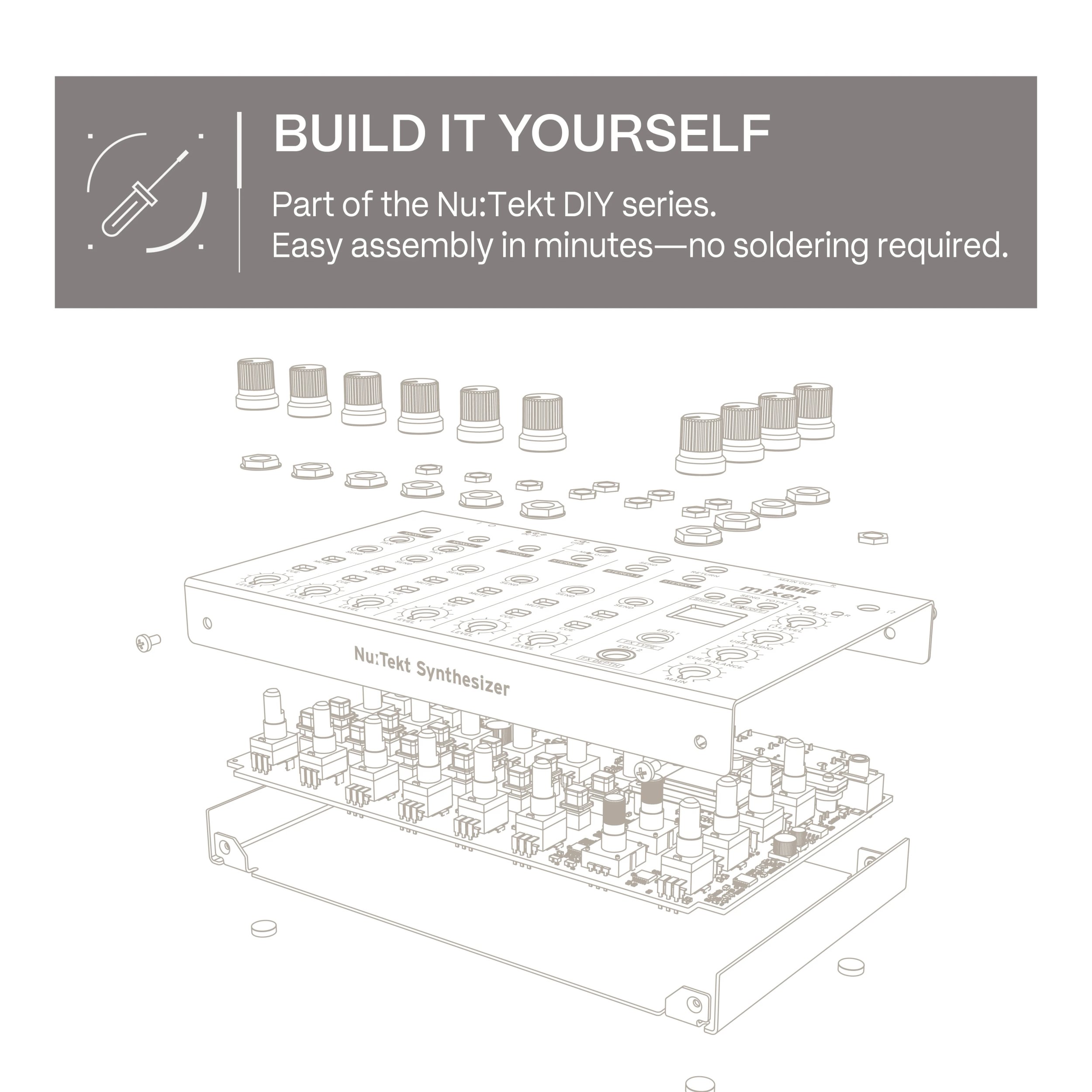 Korg Nts-4 - Analog mixing desk - Variation 5