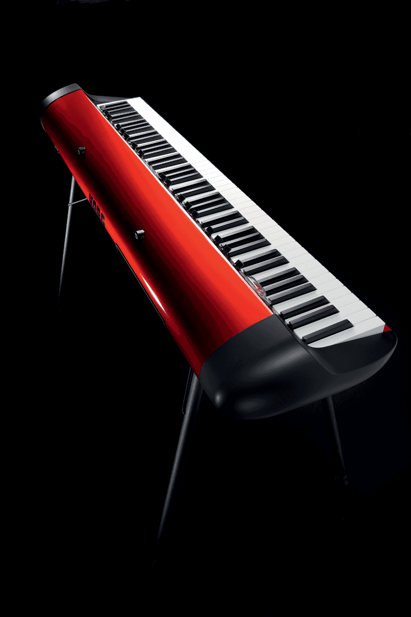 Korg Sv1-88-mr - Metallic Red - Stage keyboard - Variation 3