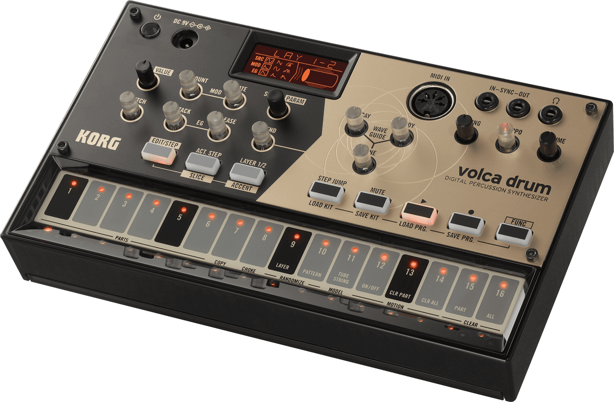 Korg Volca Drum - Drum machine - Variation 1