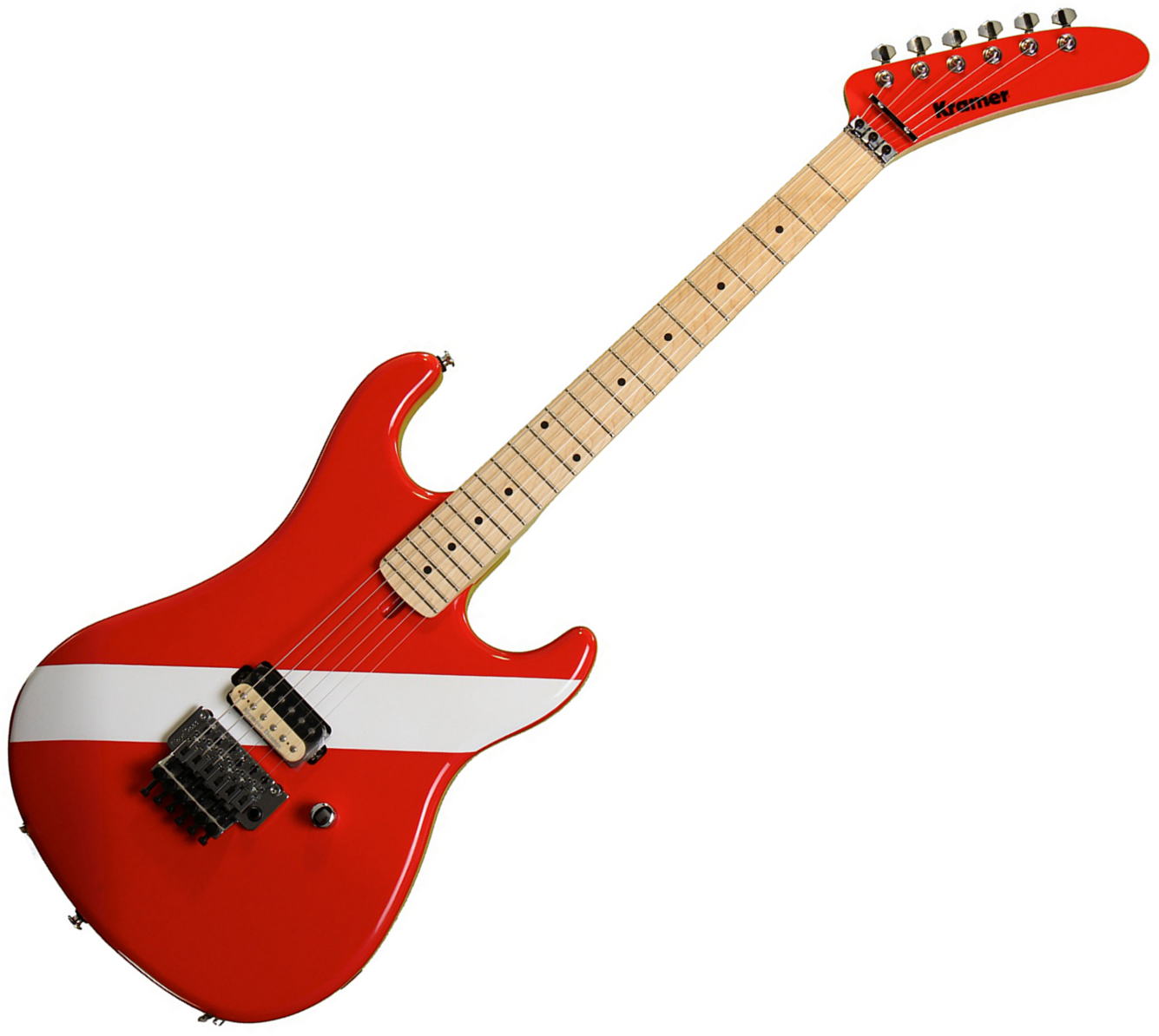 Kramer The '84 diver down Solid body electric guitar custom graphics