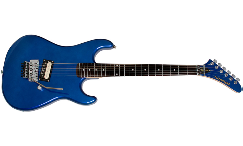 Kramer Baretta Vintage H Fr Rw - Candy Blue - Str shape electric guitar - Variation 1