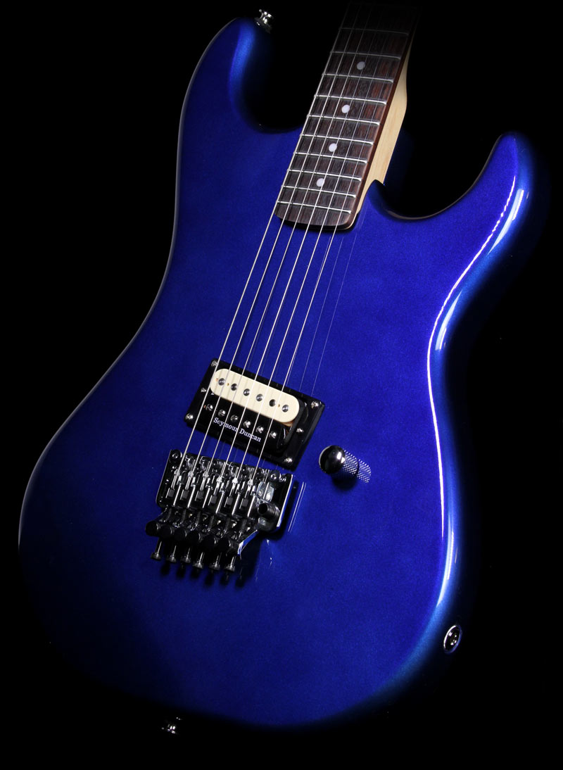 Kramer Baretta Vintage H Fr Rw - Candy Blue - Str shape electric guitar - Variation 3