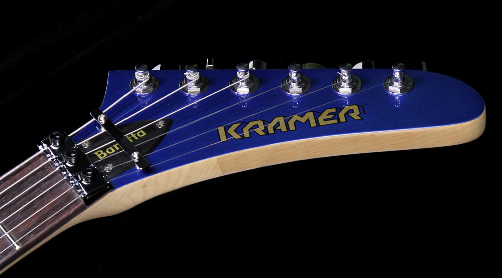 Kramer Baretta Vintage H Fr Rw - Candy Blue - Str shape electric guitar - Variation 4